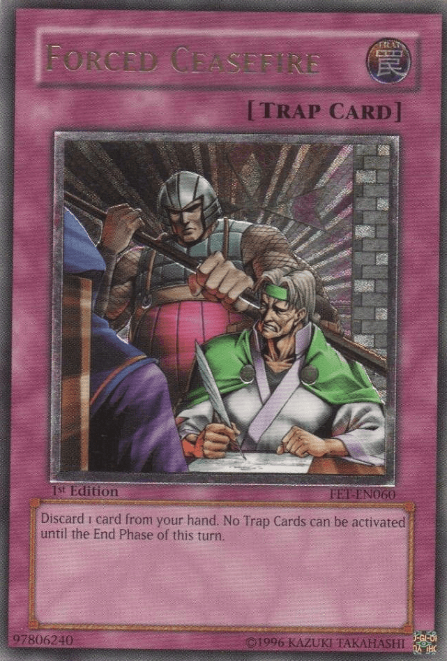 Forced Ceasefire [FET-EN060] Ultimate Rare - Josh's Cards