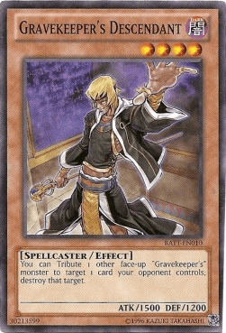 Gravekeeper's Descendant [BATT-EN010] Starfoil Rare - Josh's Cards