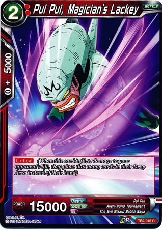 Pui Pui, Magician's Lackey (TB2-016) [World Martial Arts Tournament] Parallel Foil