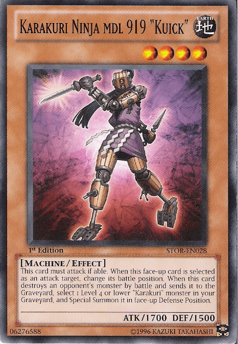 Karakuri Ninja mdl 919 "Kuick" [STOR-EN028] Common - Josh's Cards