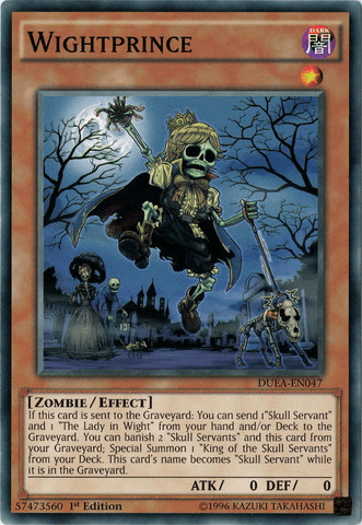 Wightprince [DUEA-EN047] Common - Josh's Cards