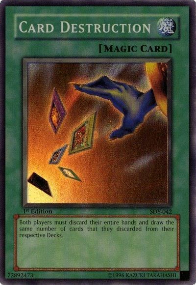 Card Destruction [SDY-042] Super Rare - Josh's Cards