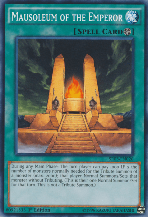 Mausoleum of the Emperor [SR03-EN026] Common - Josh's Cards