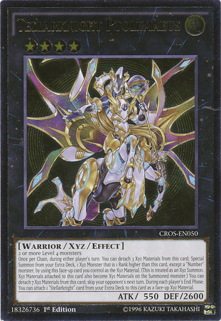 Tellarknight Ptolemaeus (UTR) [CROS-EN050] Ultimate Rare - Josh's Cards