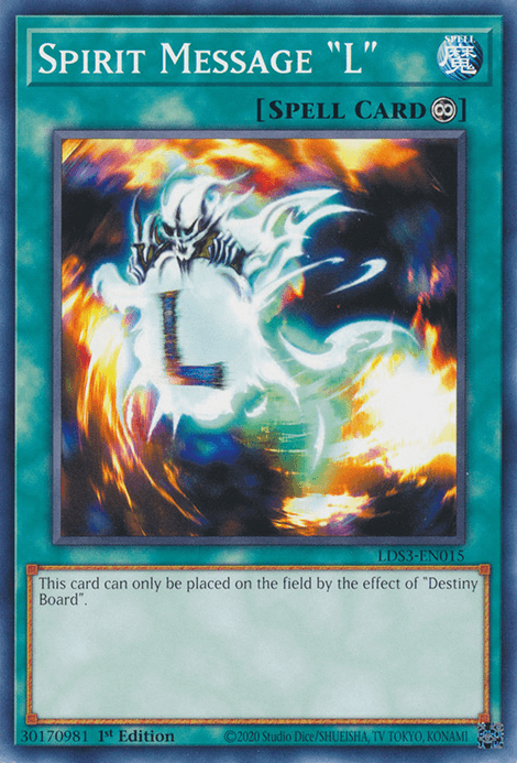 Spirit Message L [LDS3-EN015] Common - Josh's Cards