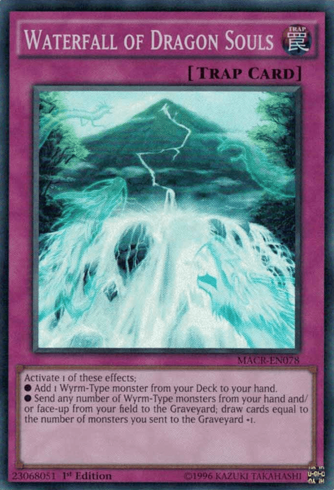 Waterfall of Dragon Souls [MACR-EN078] Super Rare - Josh's Cards