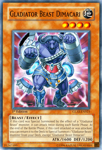 Gladiator Beast Dimacari [GLAS-EN023] Common - Josh's Cards