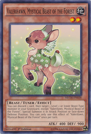 Valerifawn, Mystical Beast of the Forest [NECH-EN038] Common - Josh's Cards