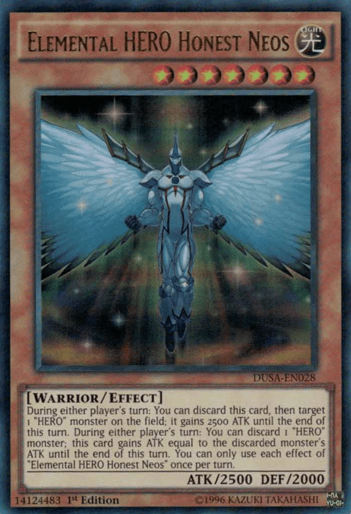 Elemental Hero Honest Neos [DUSA-EN028] Ultra Rare - Josh's Cards