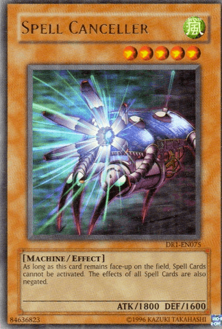 Spell Canceller [DR1-EN075] Ultra Rare - Josh's Cards