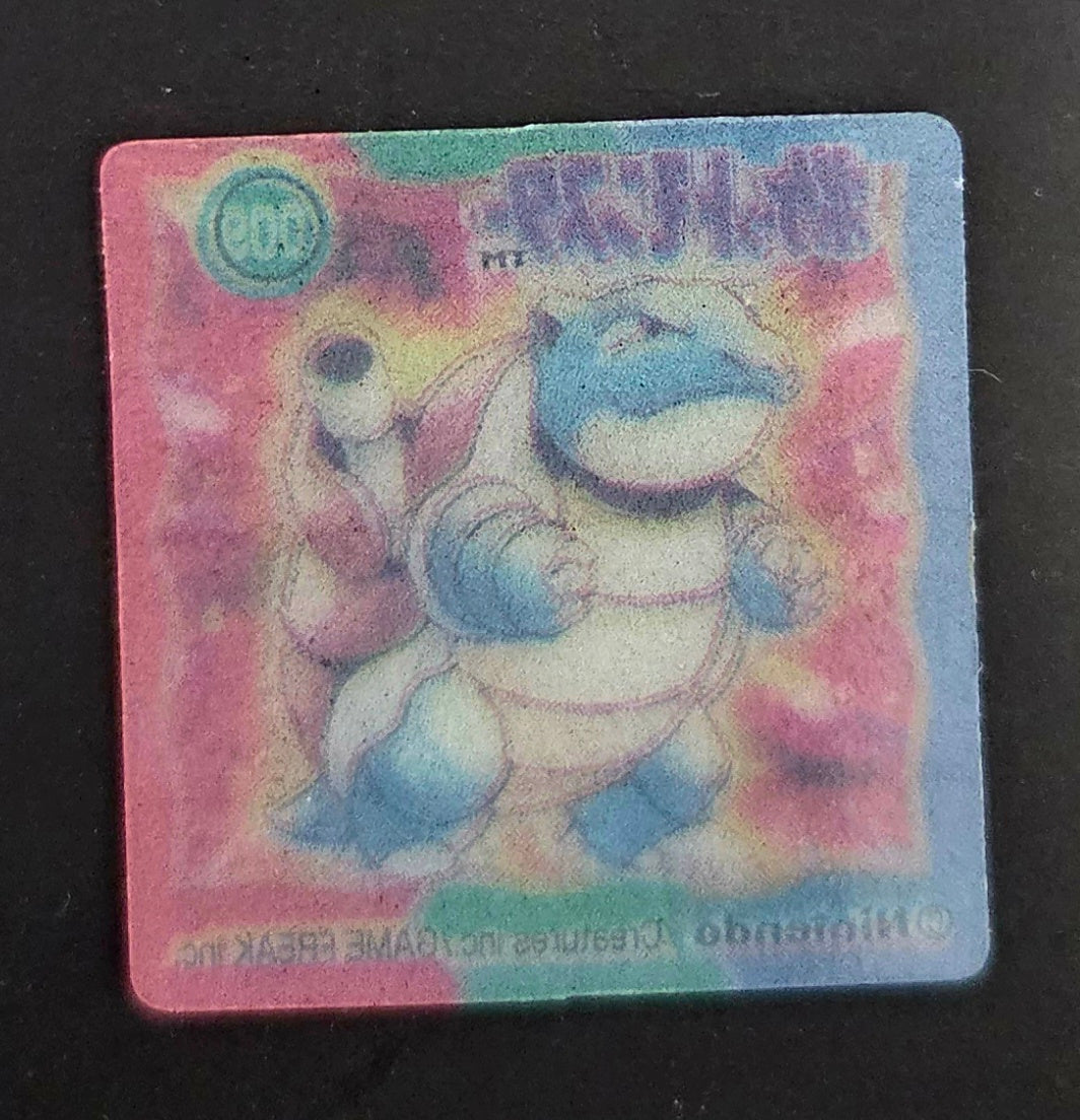 Pokemon Bros Game Boy Mini Card -  Blastoise Clear