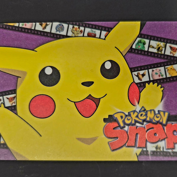 pokemon snap blockbuster card Released in 1999 through a partnership between Nintendo and Blockbuster,  these kiosks let players bring in their own Pokmon Snap cartridge, insert  a Pokmon Smart Card loaded with print credits, and turn