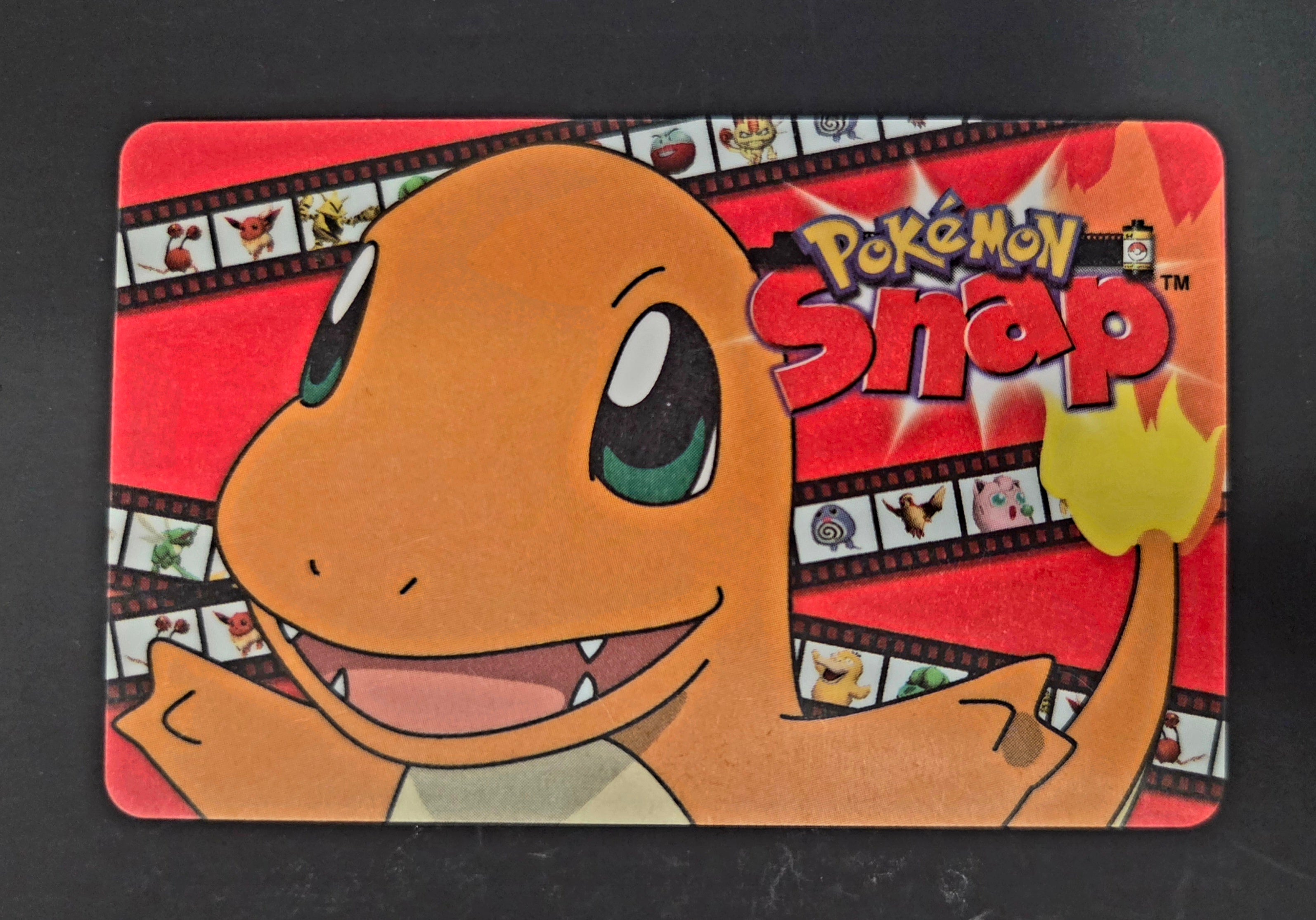 Pokemon Snap 1999 Blockbuster Video Smart Card - Charmander