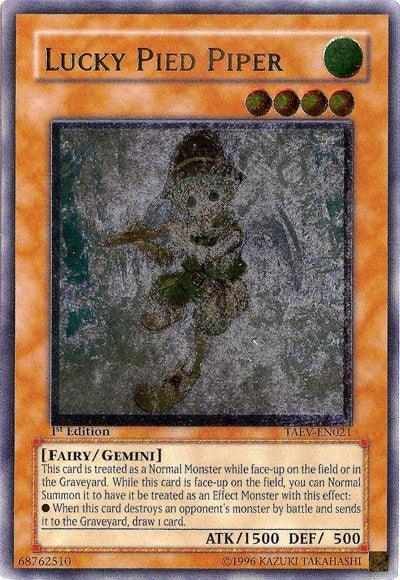 Lucky Pied Piper [TAEV-EN021] Ultimate Rare - Josh's Cards