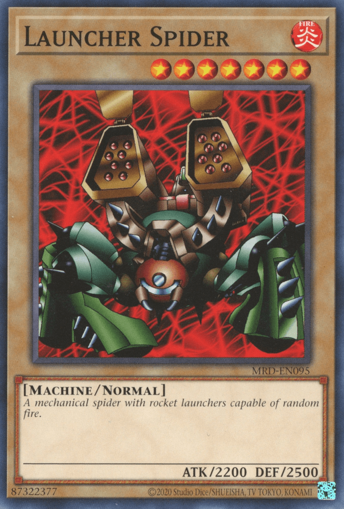 Launcher Spider (25th Anniversary) [MRD-EN095] Common - Josh's Cards