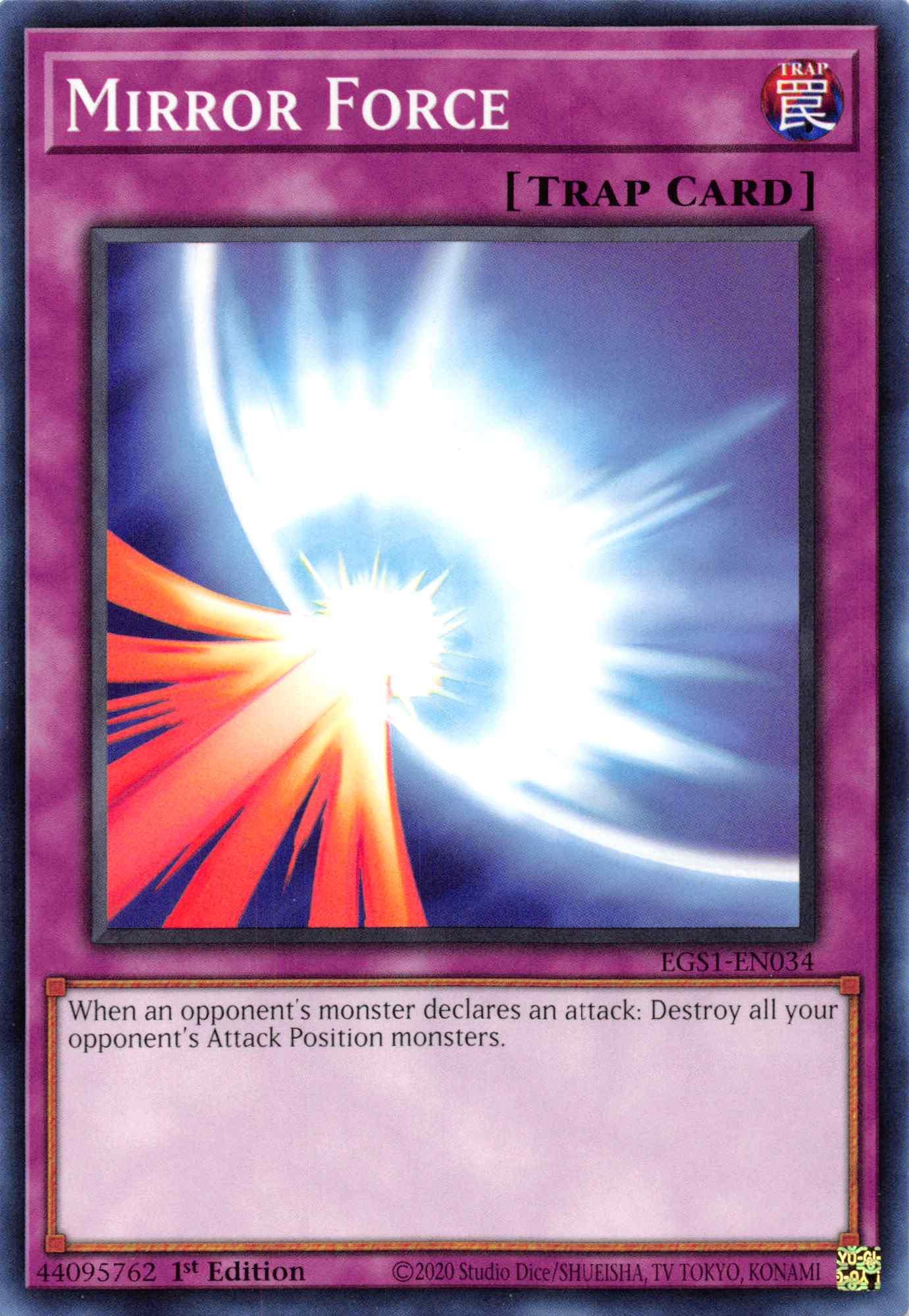 Mirror Force [EGS1-EN034] Common - Josh's Cards