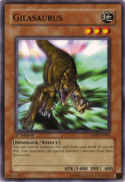 Gilasaurus [SD09-EN005] Common - Josh's Cards