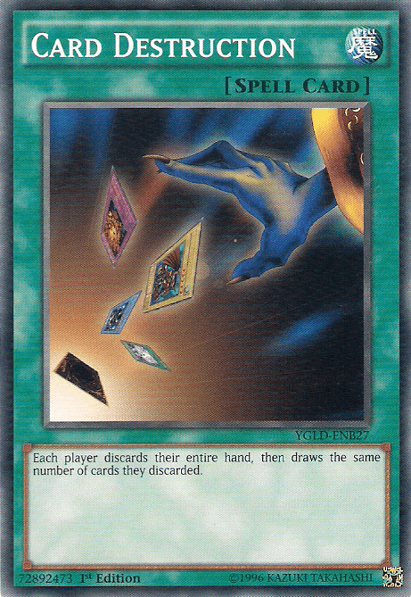 Card Destruction [YGLD-ENB27] Common - Josh's Cards