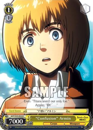 "Confusion" Armin (AOT/S35-E024 C) - Attack on Titan