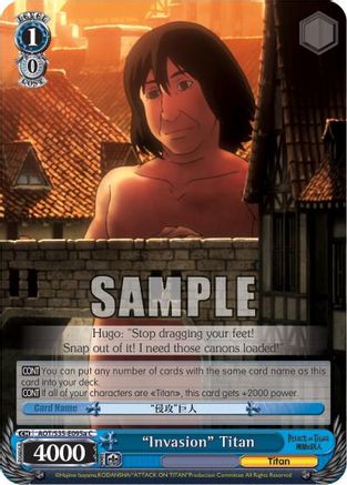 "Invasion" Titan (A) (AOT/S35-E095a C) - Attack on Titan