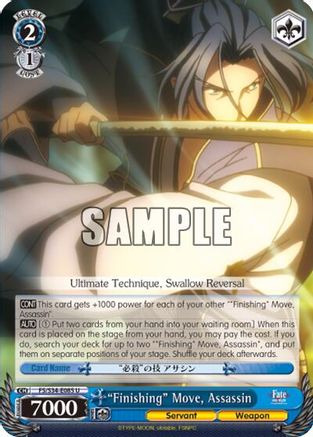 "Finishing" Move, Assassin (FS/S34-E085 U) - Fate/stay night [Unlimited Blade Works]