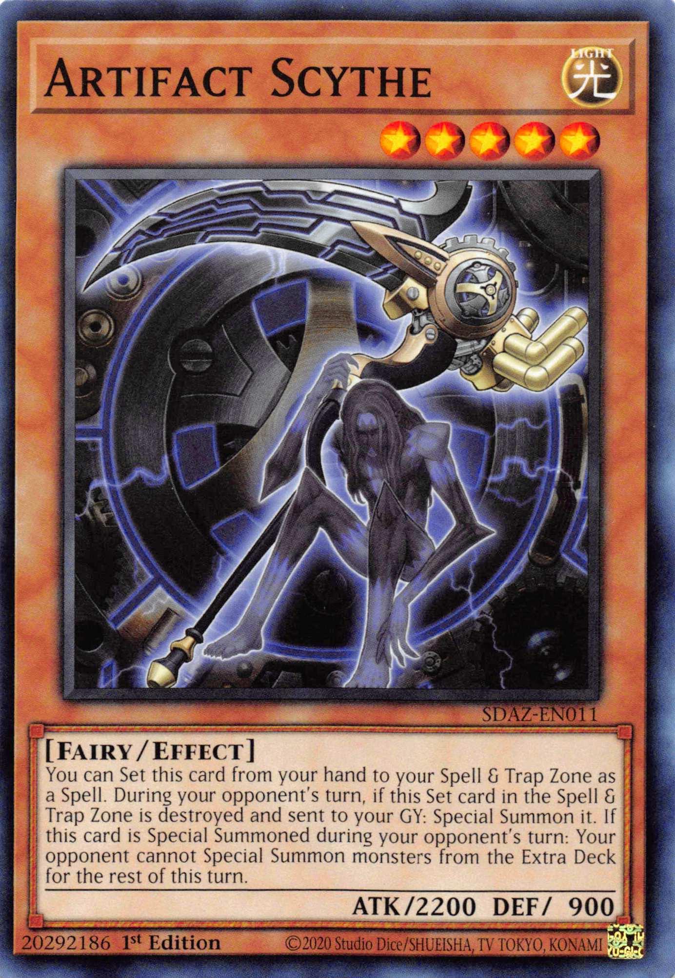 Artifact Scythe [SDAZ-EN011] Common - Josh's Cards
