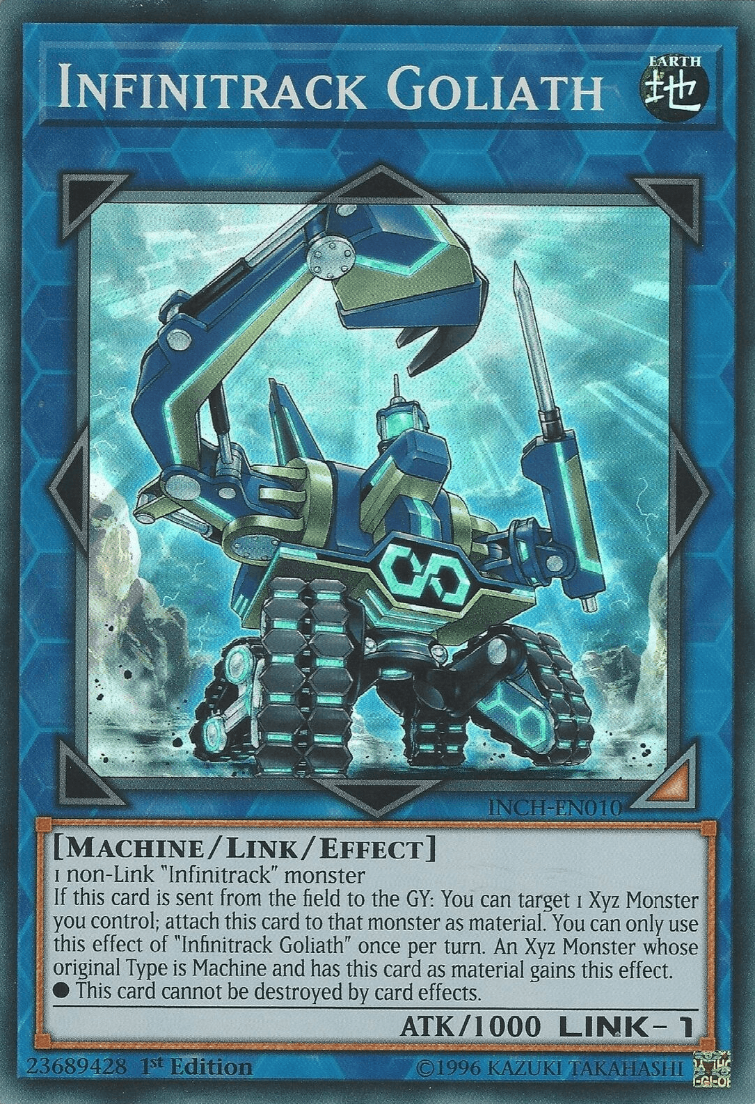 Infinitrack Goliath [INCH-EN010] Super Rare - Josh's Cards