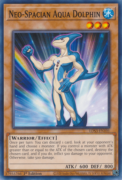 Neo-Spacian Aqua Dolphin [LDS3-EN101] Common - Josh's Cards