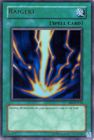 Raigeki [DB1-EN114] Ultra Rare - Josh's Cards