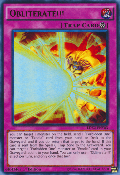 Obliterate!!! [LDK2-ENY03] Ultra Rare - Josh's Cards
