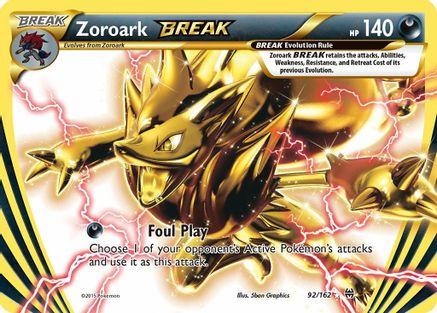 Zoroark BREAK [92] (BREAKthrough) Holofoil