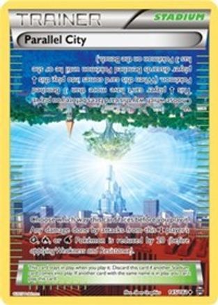 Parallel City 145/162 - XY  BREAKthrough Reverse Holofoil