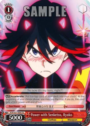 Power with Senketsu, Ryuko (PR) (KLK/S27-TE04 PR) - KILL la KILL