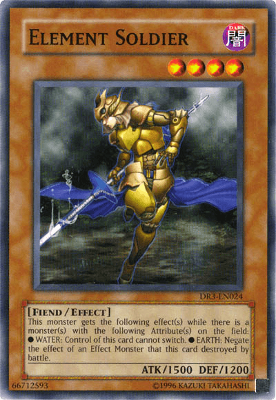 Element Soldier [DR3-EN024] Common - Josh's Cards