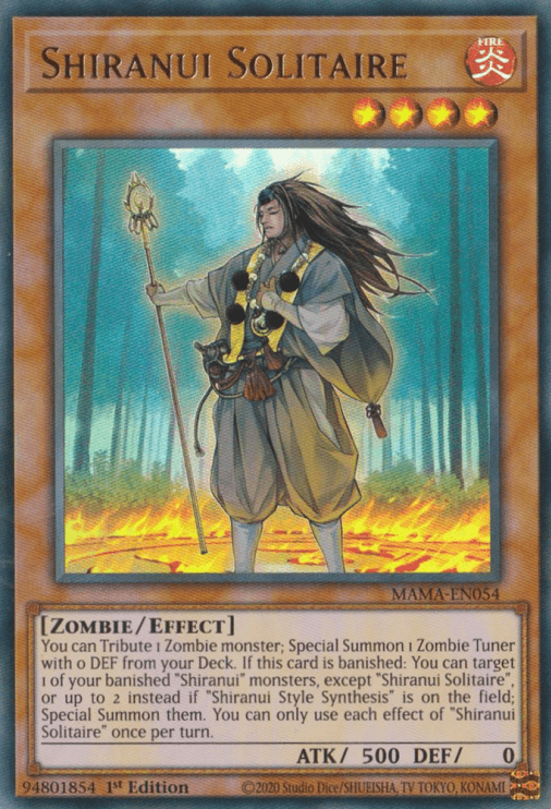 Shiranui Solitaire [MAMA-EN054] Ultra Rare - Josh's Cards