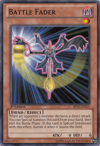 Battle Fader [BP01-EN211] Common - Josh's Cards
