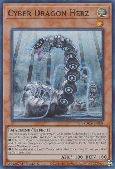 Cyber Dragon Herz [SDCS-EN009] Super Rare - Josh's Cards
