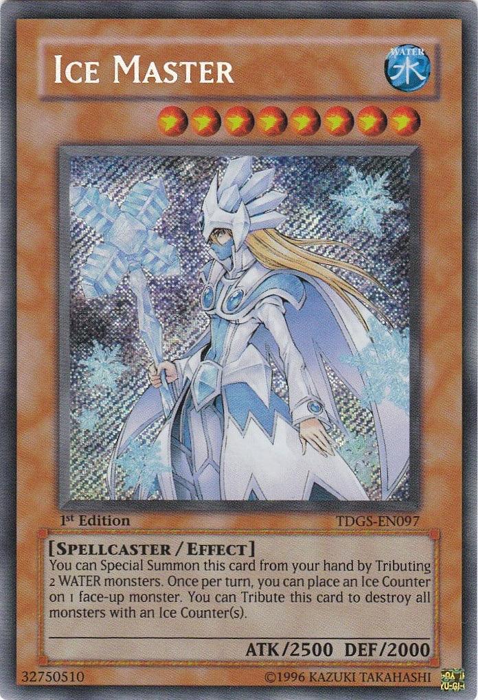 Ice Master [TDGS-EN097] Secret Rare - Josh's Cards