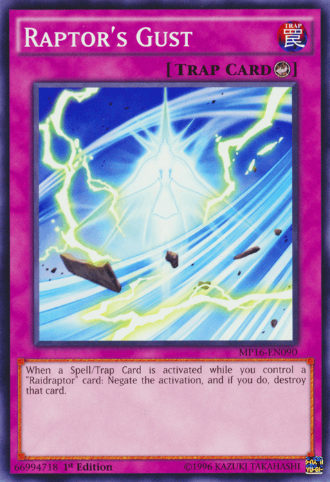 Raptor's Gust [MP16-EN090] Common - Josh's Cards
