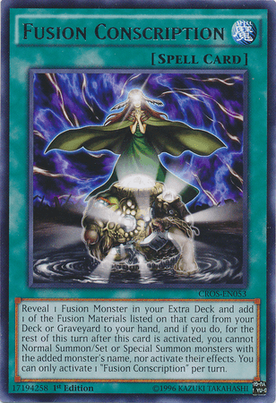 Fusion Conscription [CROS-EN053] Rare - Josh's Cards