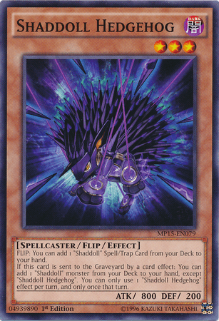 Shaddoll Hedgehog [MP15-EN079] Common - Josh's Cards