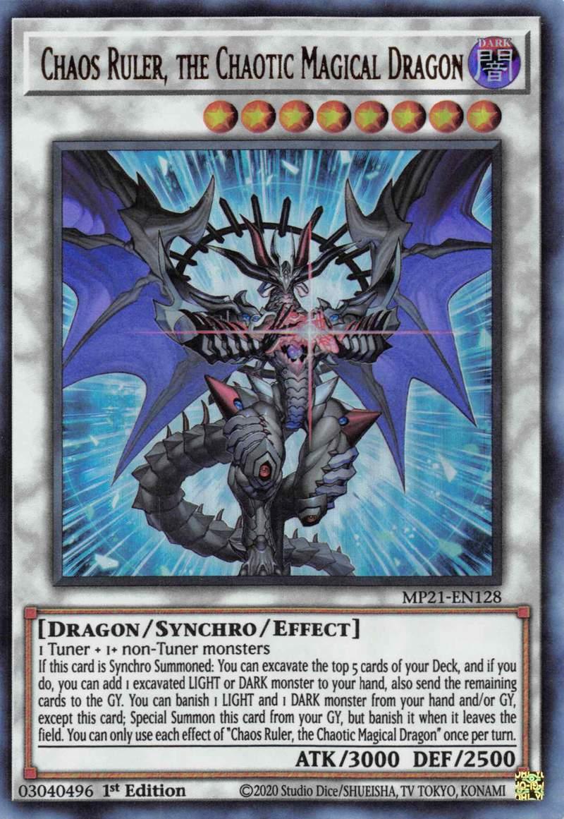 Chaos Ruler, the Chaotic Magical Dragon [MP21-EN128] Ultra Rare - Josh's Cards