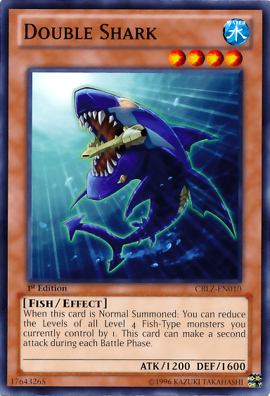 Double Shark [CBLZ-EN010] Common - Josh's Cards