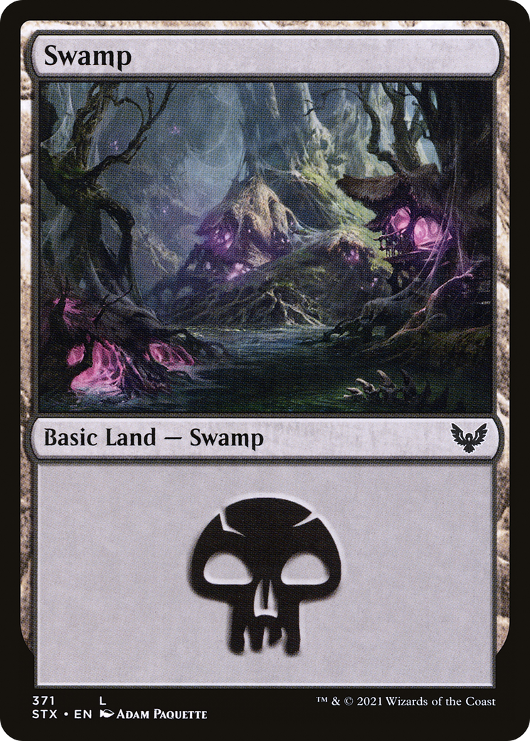 Swamp (STX-371) - Strixhaven: School of Mages Foil
