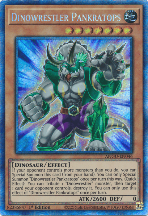 Dinowrestler Pankratops (Collector's Rare) [ANGU-EN046] Collector's Rare - Josh's Cards