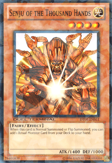 Senju of the Thousand Hands [DT05-EN051] Common - Josh's Cards