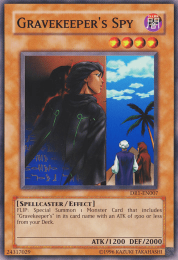 Gravekeeper's Spy [DR1-EN007] Common - Josh's Cards