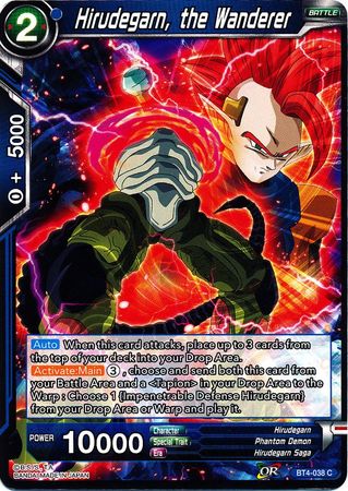Hirudegarn, the Wanderer (BT4-038) [Colossal Warfare] Parallel Foil