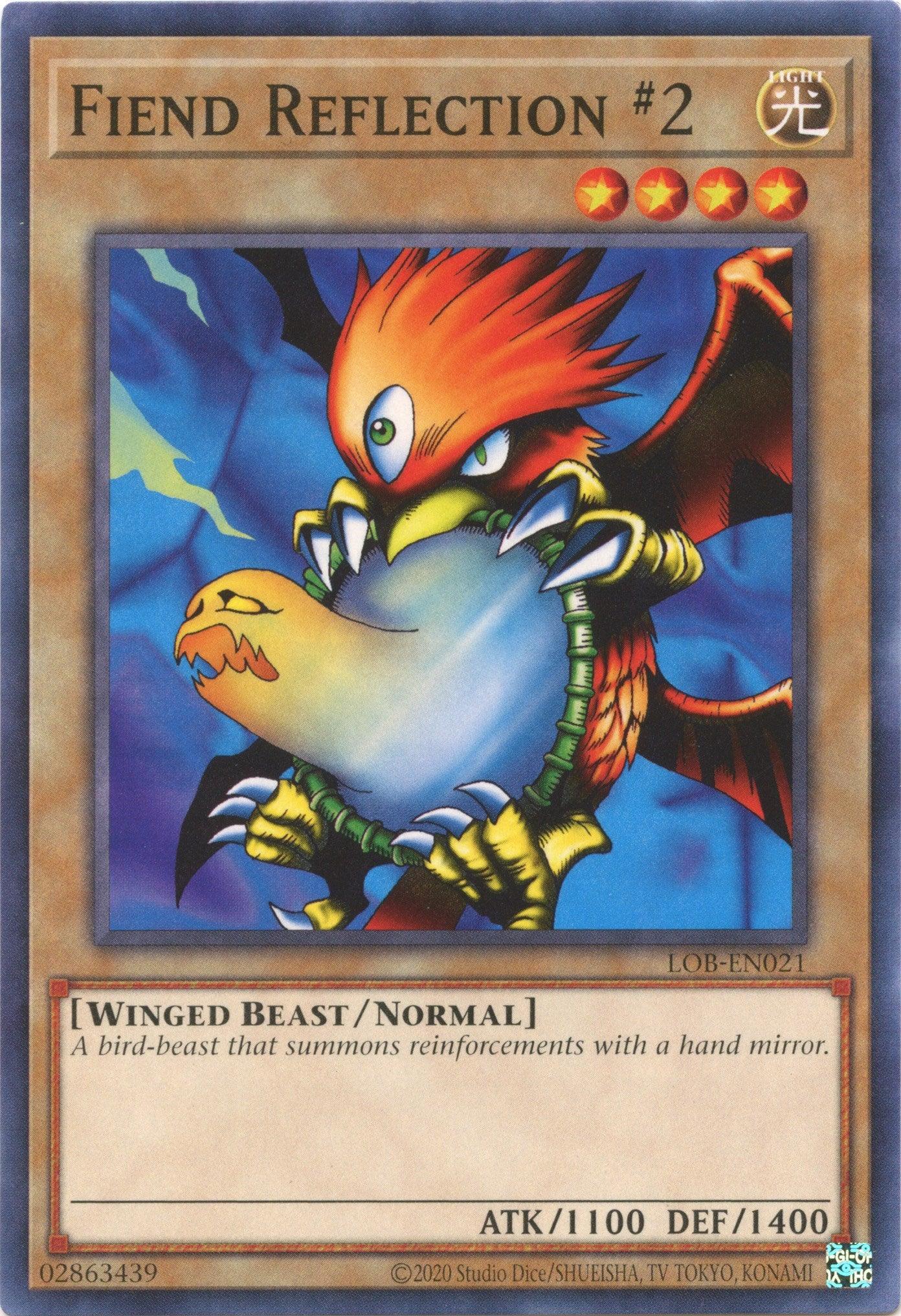 Fiend Reflection #2 (25th Anniversary) [LOB-EN021] Common - Josh's Cards