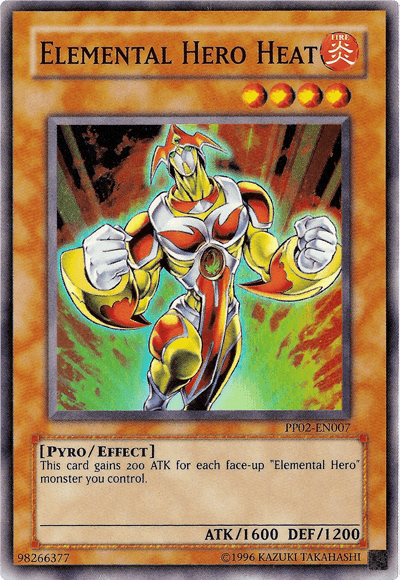 Elemental Hero Heat [PP02-EN007] Super Rare - Josh's Cards